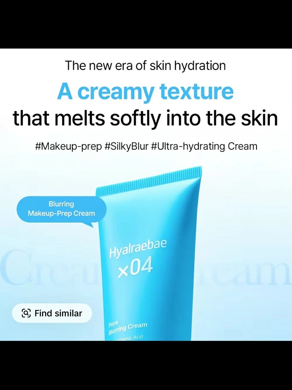 Hyal 4X Pore Blur Duo | Pore Bubble Serum + Blurring Cream with Niacinamide Set